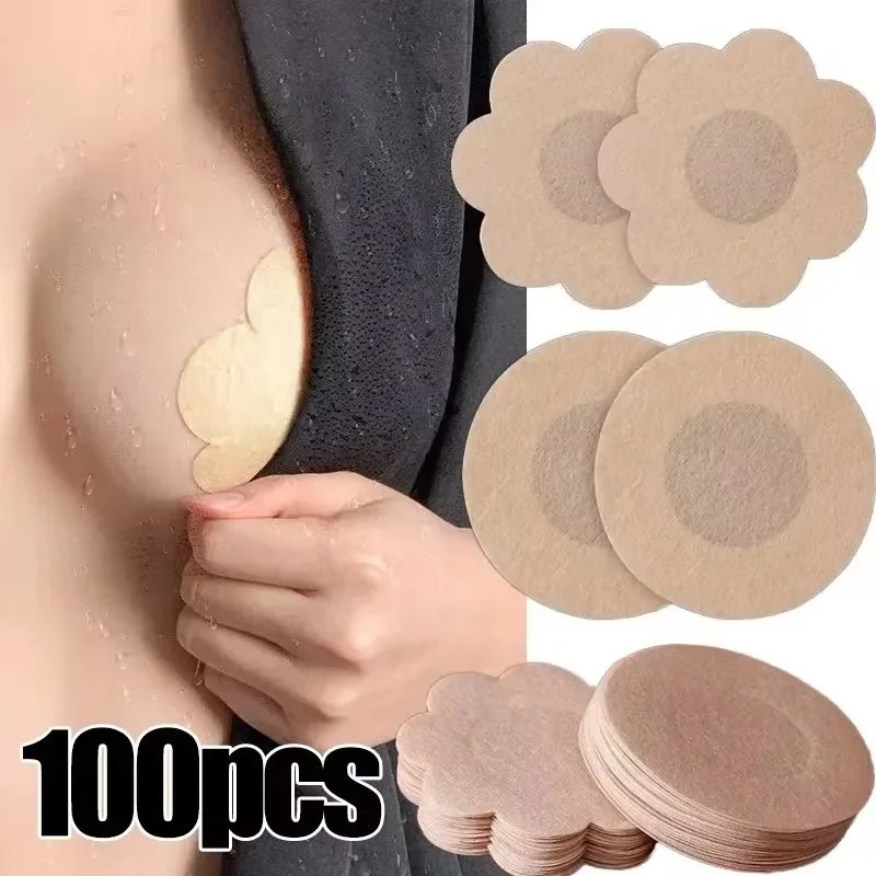 10/100pcs Women Nipple Cover S - Nipple Cover Pasties review and price